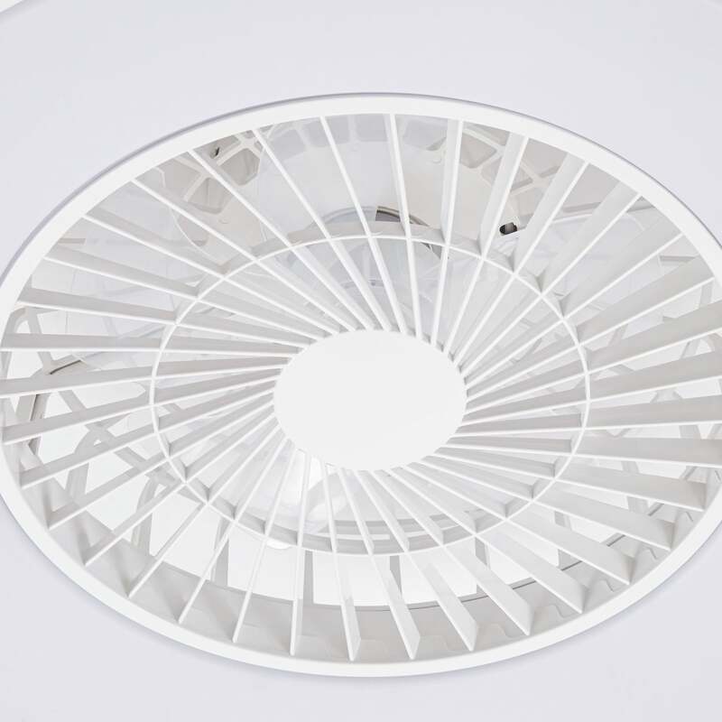 Lindby Deckenventilator Teleo LED Smart Home Tuya App weiß Ø58cm Fernbedienung - 4255830911736