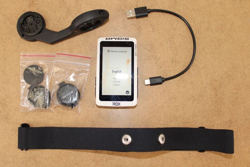 Sigma Fahrrad-Navi ROX 12.1 EVO Bluetooth GPS GLONASS Europa 3 Zoll 110g weiß - 4016224010431