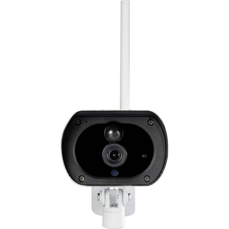Sygonix WLAN IP Überwachungskamera 1080P Bullet-Kamera mit Bewegungsmelder IP66 - 4064161023076