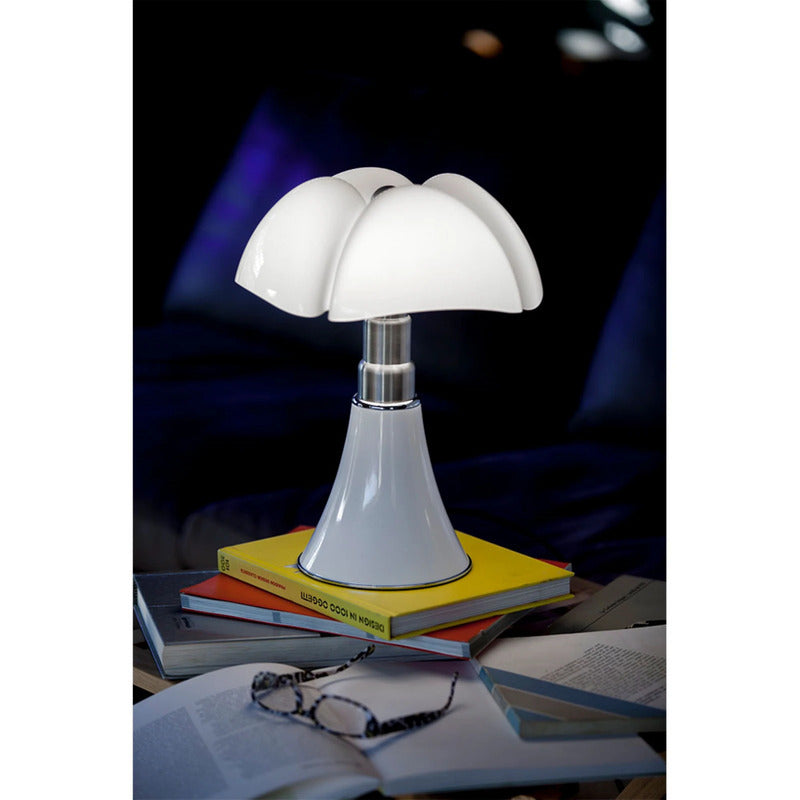 Martinelli Luce Tischlampe Minipipistrello LED Lampe dimmbar weiß Leuchte - 8033383652216