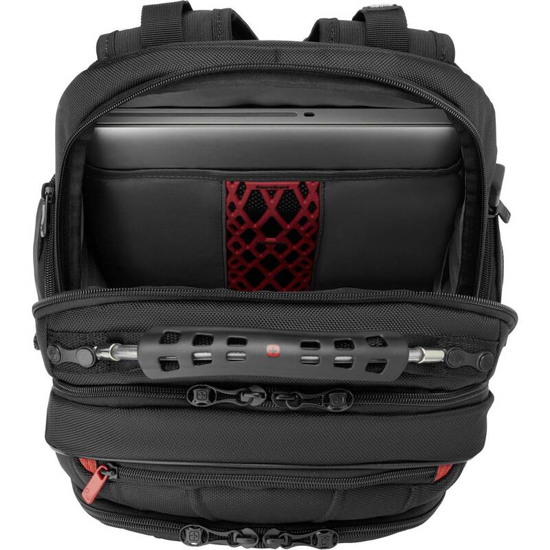 Wenger Notebook Rucksack Pegasus Deluxe Schwarz für 35,8cm Laptop und Tablet - 7613329064511