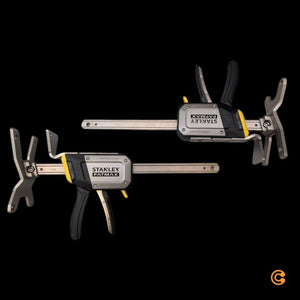 B-Ware Stanley Türheber TradeLift Einhand Montagewerkzeug Set 2 Stück 150 kg Hubkraft