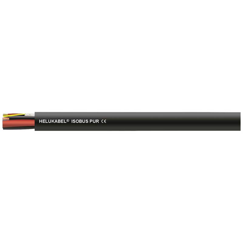 HELU Hybridleitung ISOBUS PUR 2x6mm² 2x2,5mm² Kabel 50m schwarz 17001249 - 2050007260646
