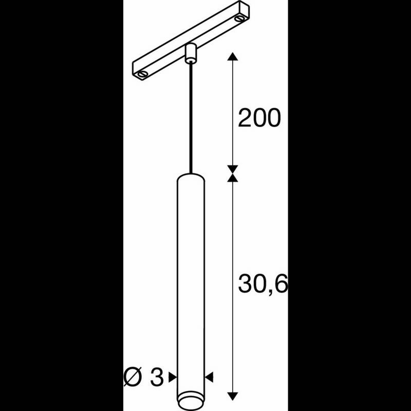 SLV GRIP S 48V Pendelleuchte Hängelampe Deckenleuchte Pendellänge Beleuchtung - 4024163295864