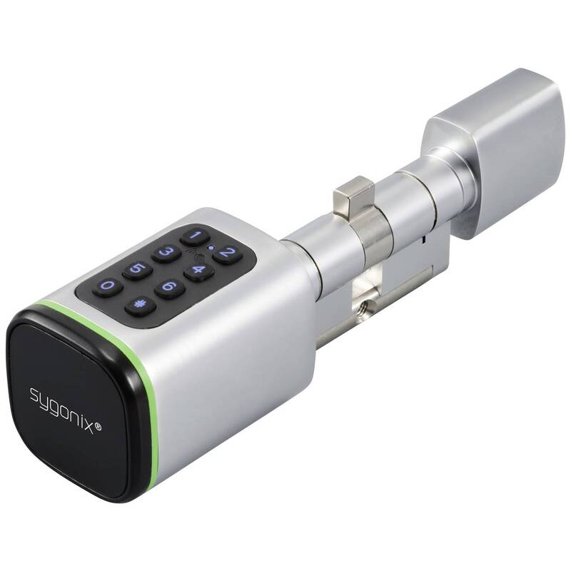 Sygonix SY-6121660 Sicherheitszylinder 3 V/DC Bluetooth Codeschlosser Schloss850 - 4064161318431