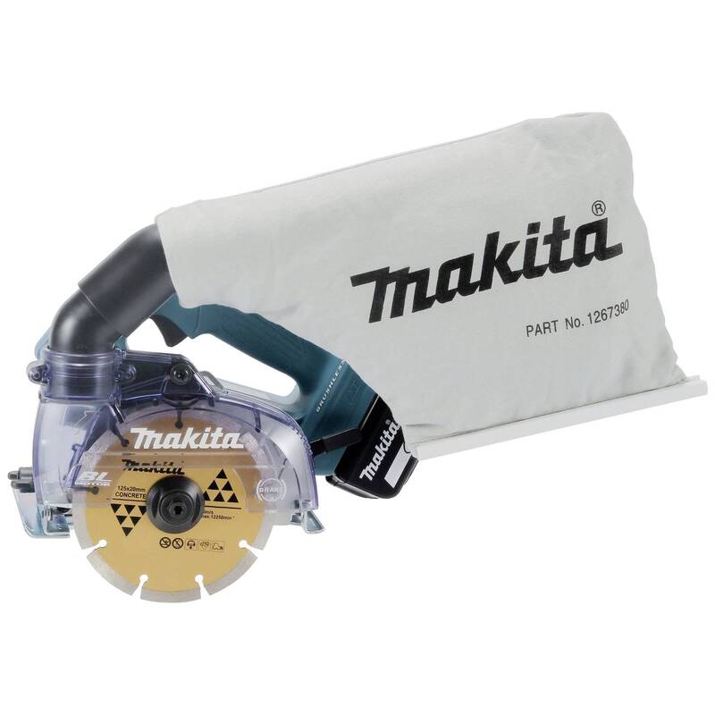 Makita Diamantschneider DCC500Z 125mm ohne Akku 18V Trennschneider 3kg 40mm - 88381736817