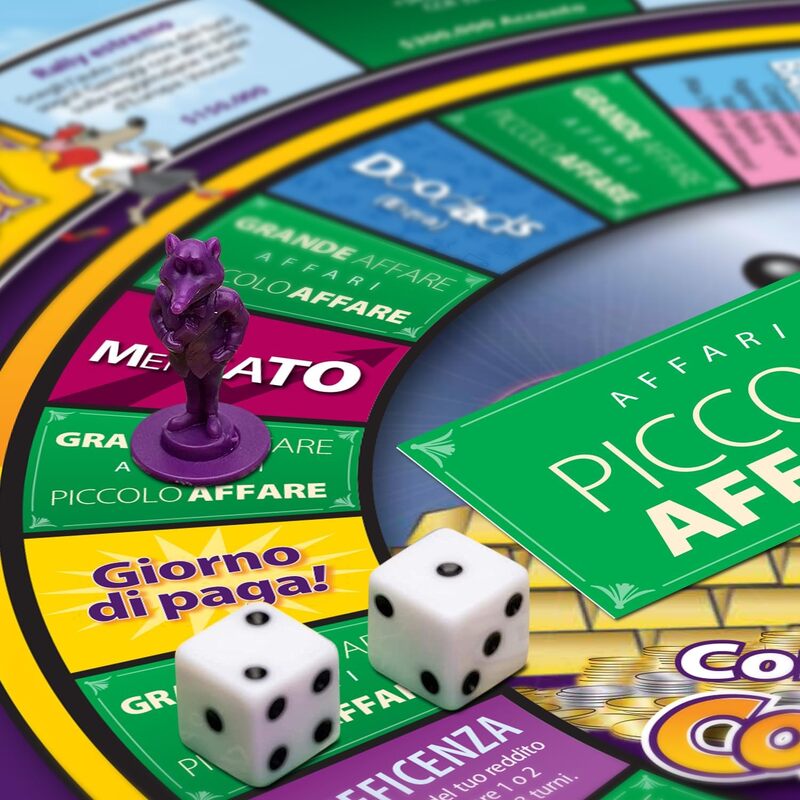 Rich Dad CASHFLOW Lernspiel von Robert Kiyosaki - Italienische Edition - 850047676085