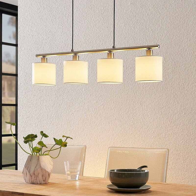 Lindby Stannis Hängeleuchte Esszimmerlampe Deckenlampe Lampe vierflammig E14843 - 4251096574920