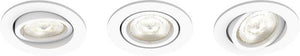 B-Ware Philips Lighting Shellbark 5020331P0 LED-Einbauleuchte 3er Set 13.5 W Warm-Weiß