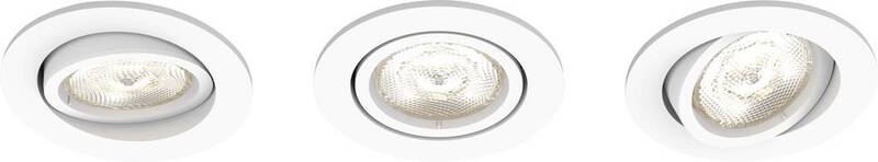 Philips Lighting Shellbark 5020331P0 LED-Einbauleuchte 3er Set 13.5 W Warm-Weiß - 8718696160299
