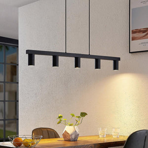 B-Ware Lindby Baliko Hängeleuchte Deckenlampe Lampe Pendelleuchte 5 Flmg Gu10 Schw449