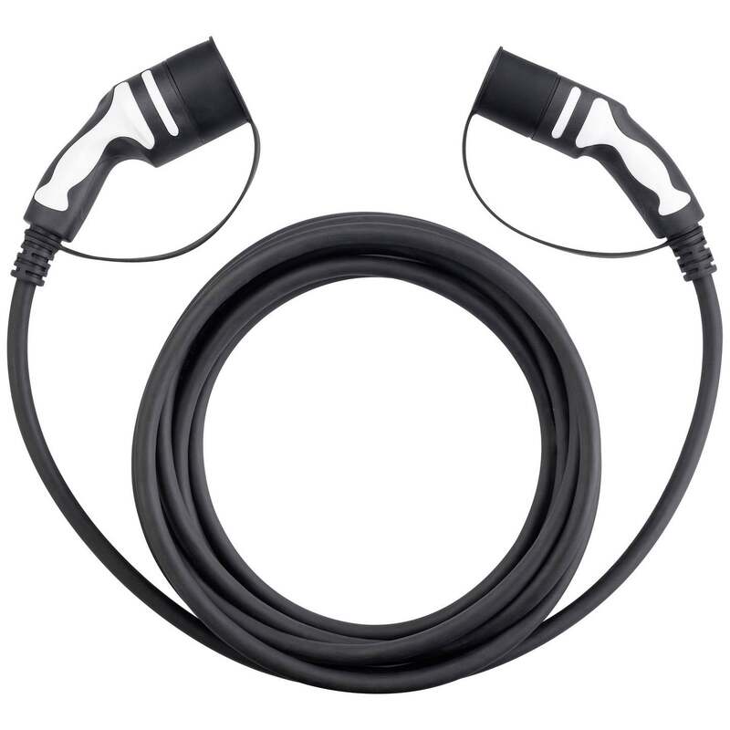 Sygonix eMobility Kabel Ladekabel Typ 2 7m Außenbereich Schwarz - 4064161292649