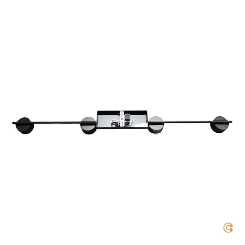 Nordlux Deckenleuchte Lampe Clyde LED vierflammig dimmbar schwarz - 5704924012259