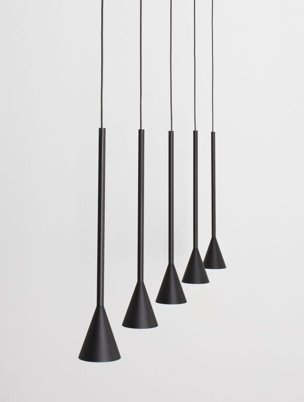 Nova Luce Pendelleuchte Hängeleuchte NET LED Schwarz Dimmbar 110cm SIEHE TEXT - 5212017445315