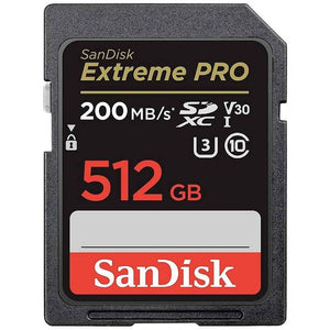 B-Ware SANDISK - 512GB Extreme PRO SD UHS-I Memory Card V30 SDSDXXD-512G-GN4IN