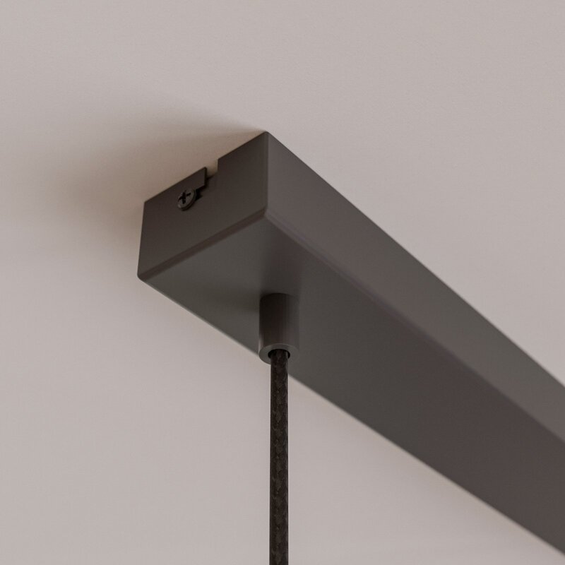 Envostar Talia Pendelleuchte Pendelleuchte Lampe 3-fl E27 linea Eiche weiß schwa - 4251911723809