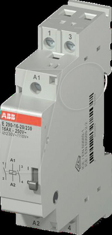 ABB Stromstoßschalter Relais Hutschiene Zentralsteuerung 2 Schließer 16A 3000VA - 7612270939725