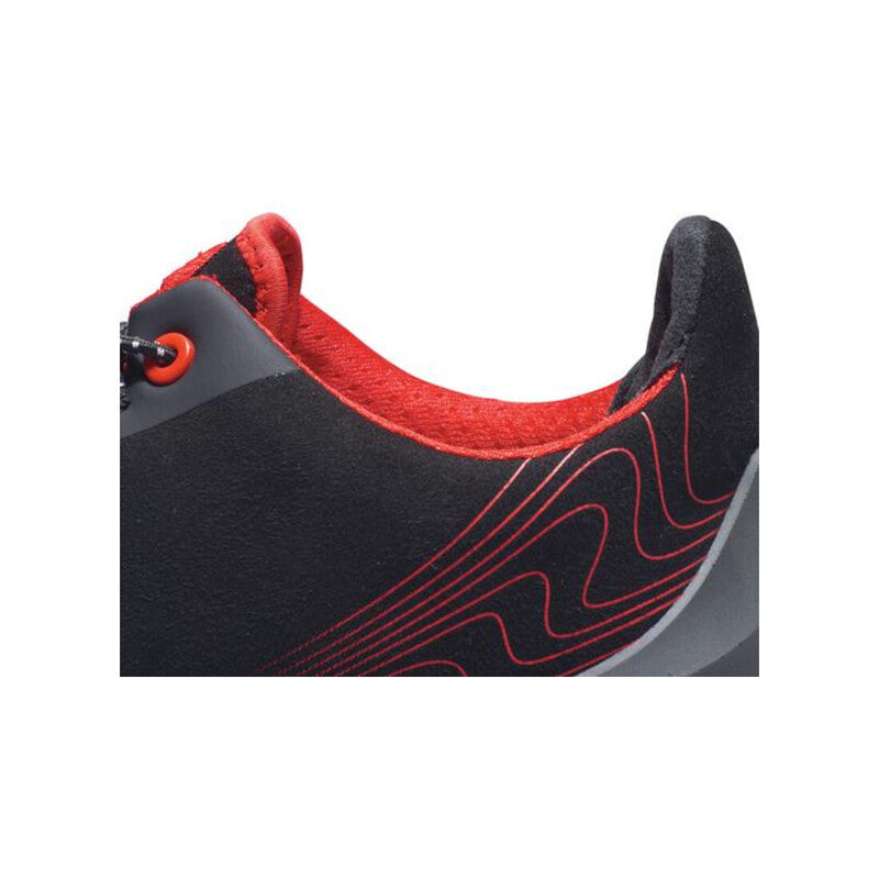 Uvex Sicherheitshalbschuhe S3 SRC uvex 1 G2 Mikrovelours schwarz rot Größe 44 - 4031101831251