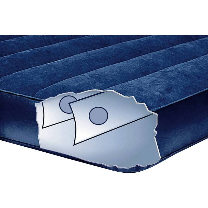 Intex Luftbett DuraBeam Classic 191x137cm Blau Gästebett Campingbett 273kg - 6941057412450