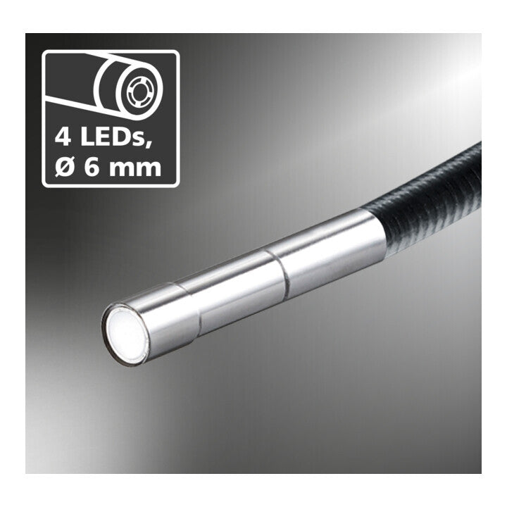 Laserliner Videoinspektionssystem Endoskop VideoFlex G4 Micro USB Kamera 16GB - 4021563715732