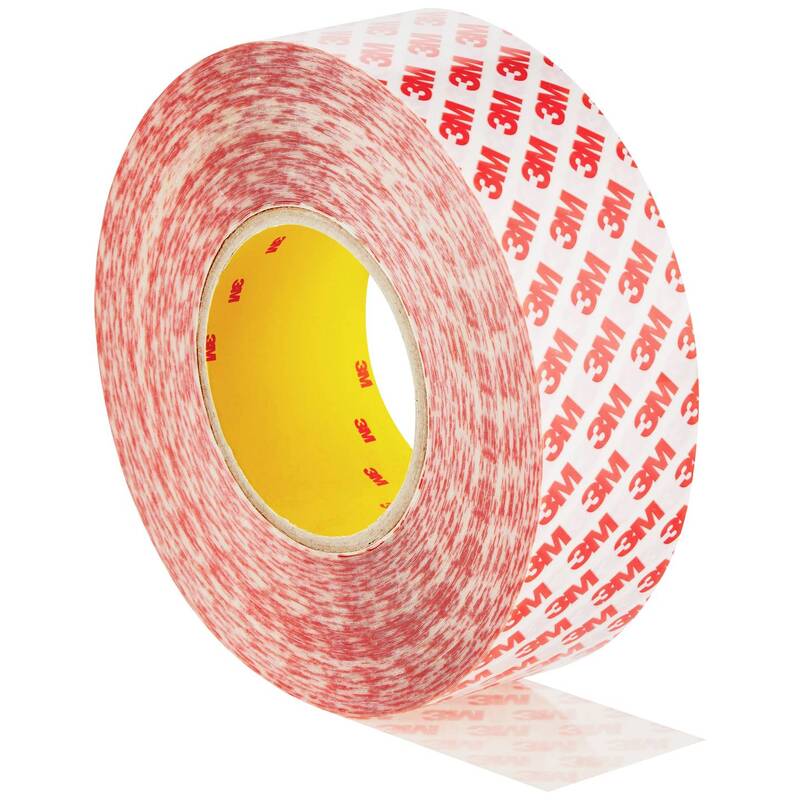 3M Klebeband doppelseitiges Tape transparent 50 m x 50 mm Acrylatpapier 2 STÜCK - 4064035052959