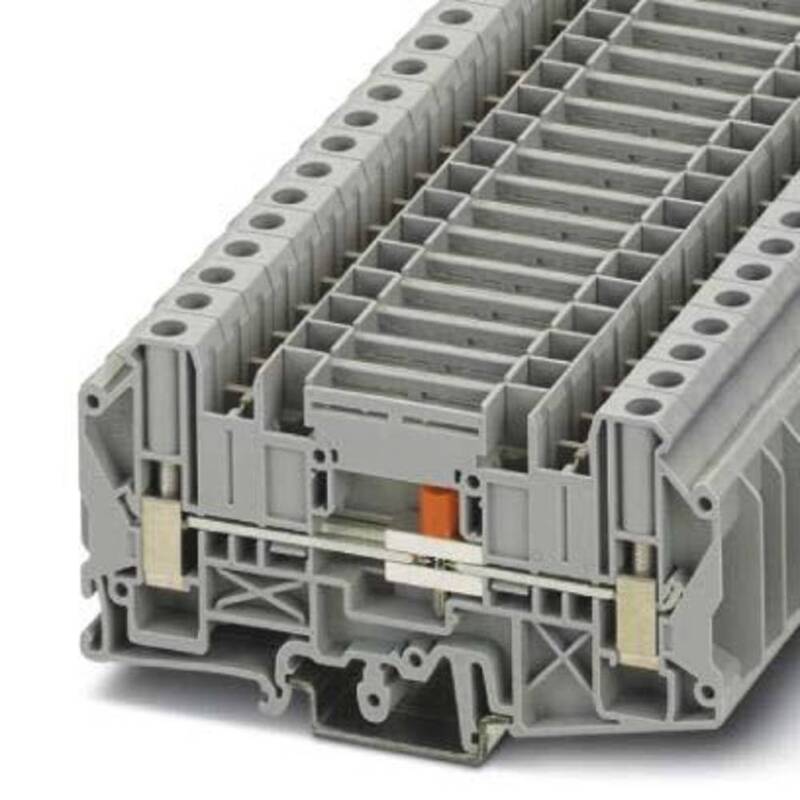 Phoenix Contact UT 6-T/SP 3072815 Trennklemme Reihenklemmen Grau Stecker - 4046356784764