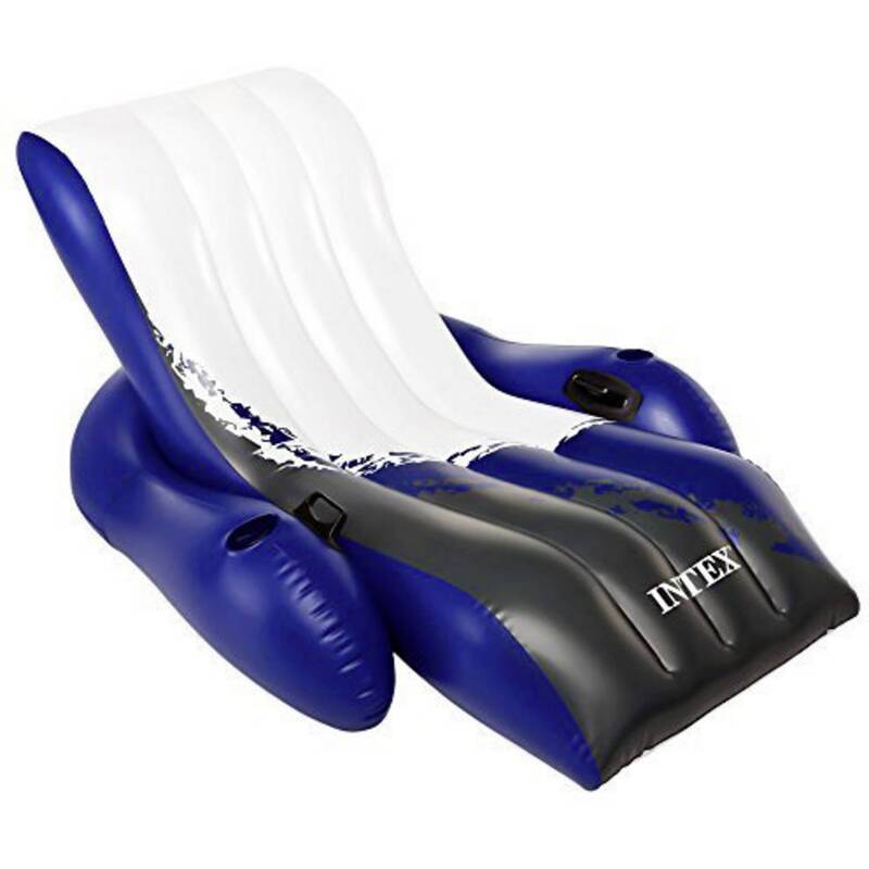 INTEX Luftmatratze Lounge Deluxe Luftbett Luftmatratze Schlafmatratze 191x99cm - 6941057402352