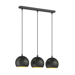 B-Ware Euluna Hängeleuchte Yoda Pendelleuchte Deckenlampe Leuchte dreiflammig linear