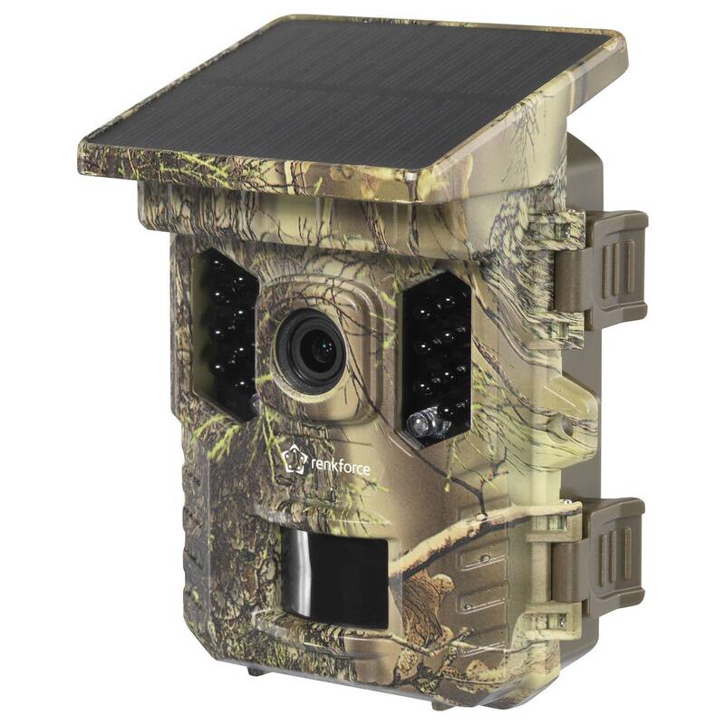 Renkforce Wildkamera RF-HC-800 32 Megapixel WLAN Solarladegerät wasserdicht grün - 4064161335834