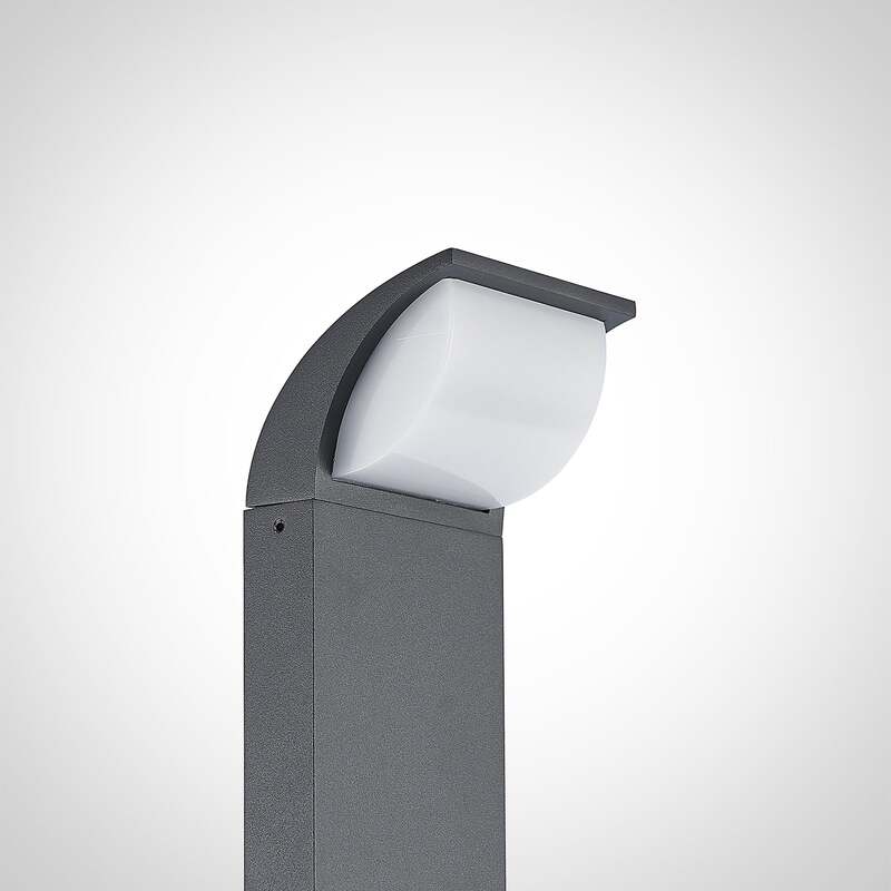 Lucande Wegeleuchte Gartenleuchte Tinna LED Pollerleuchte anthrazit 100cm IP65 - 4251096582406