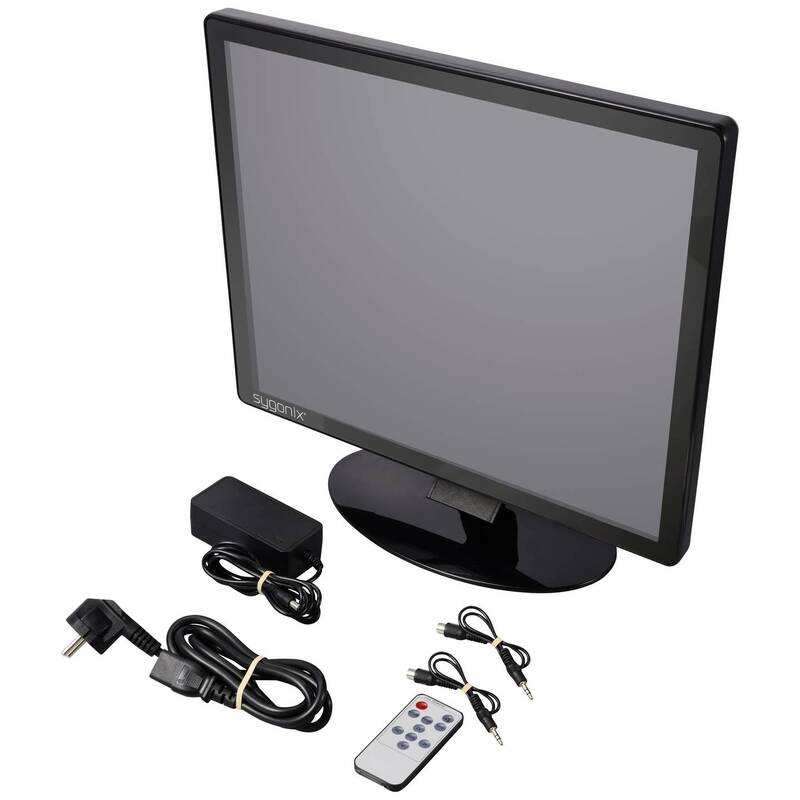 Sygonix Monitor Bildschirm LCD CCTV Farbmonitor 19 Zoll SIEHE TEXT/FOTO - 4064161321257