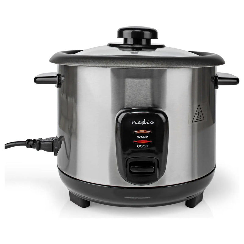 Nedis Reiskocher KARC110AL 1l Reiskocher Reisgarer Dampfgaren Kochen 500W - 5412810336258