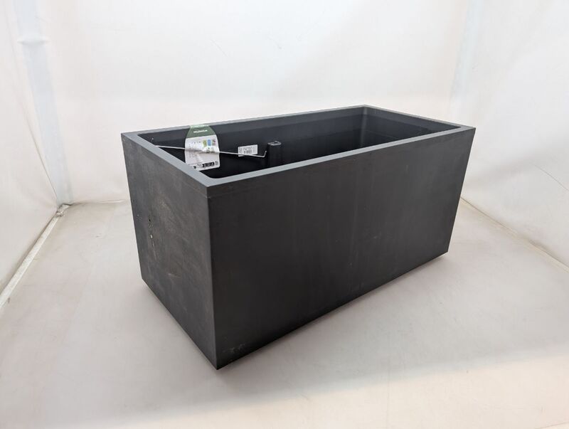 Deroma Pflanzkasten Hochbeet Millennium 79x39cm anthrazit Kunststoff 73l - 0191942097385