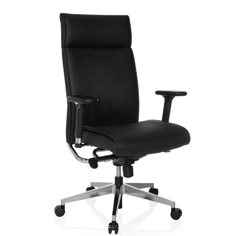 hjh OFFICE CURYO Profi Chefsessel Bürostuhl Drehstuhl schwarz ergonomisch - 883009