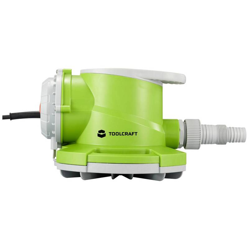 Toolcraft Tauchpumpe Flachsaugende Pumpe 7000l/h 7m IPX8 Gartenpumpe 400W - 4064161310190