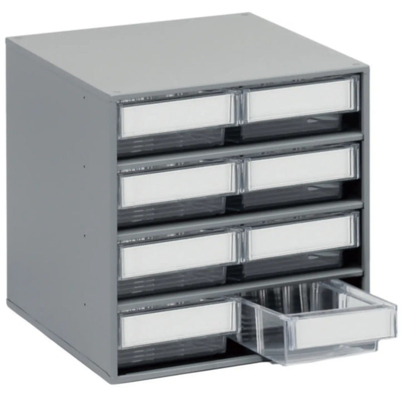 Treston Schubladenmagazin Schubladenmagazin 8 Schubladen Lichtgrau 400x400x395mm - 6416763039661