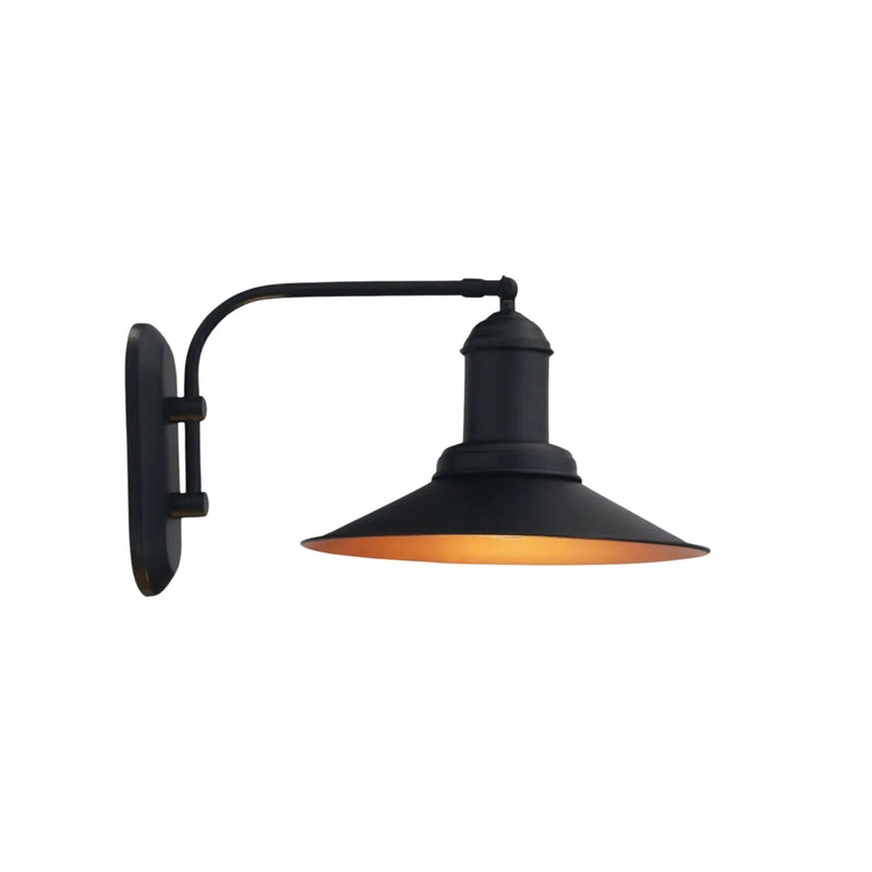ROYALTECH Wandleuchte Lorato LED Wandlampe dimmbar schwarz Metall Höhe 25cm - 8684543262389