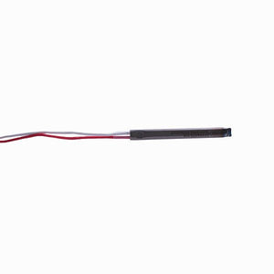 B-Ware JUMO Widerstandsthermometer Temperaturfühler Pt100 2,5 m PTFE 4x2x40 mm 260°C