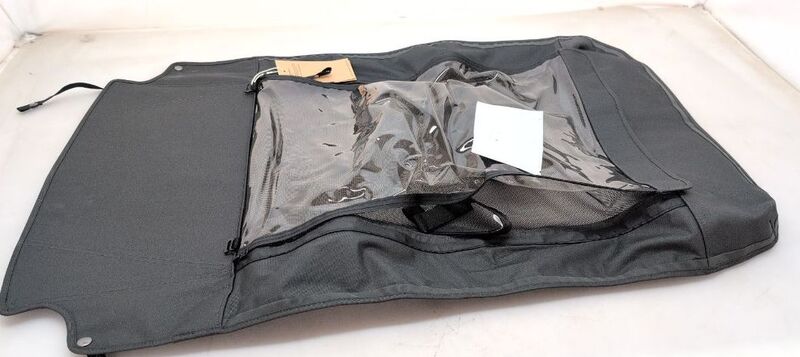 Croozer Fahrradanhänger Yuuna Moonlight Black Zweisitzer Premium Sitz 3-Rad 40kg - 2000586522161