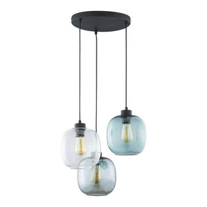 B-Ware TK-Lighting Hängeleuchte Elio LED Pendelleuchte Lampe dimmbar bunt transparent