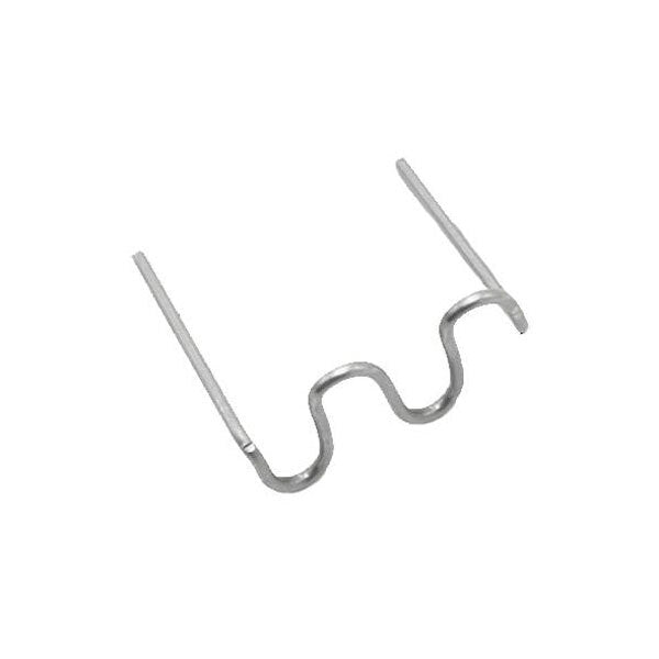 Kunzer Klammern Edelstahl 100 Stück 0,6 mm 13,5 x 0,6 x 15 mm silber robust - 4260625444252