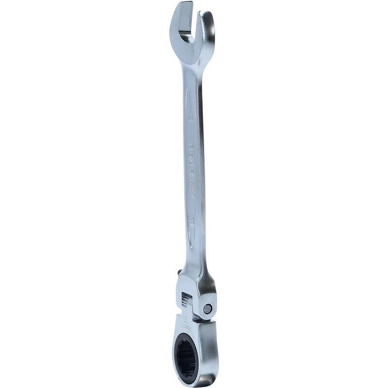 KS Tools Maul-Ringratschenschlüssel 13mm 72 Zähne Chrom-Vanadium Stahl 154mm - 4042146116760