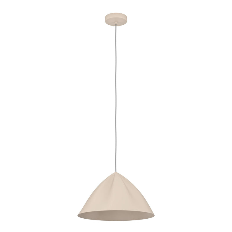 EGLO Hängeleuchte Pendelleuchte Podere sandfarben Stahl Ø 42.5 cm E27 dimmbar - 9008606274079