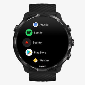 B-Ware SUUNTO 7 Sportuhr GPS Laufuhr Fitnesstracker Smartwatch Uhr AMOLED Black Lime