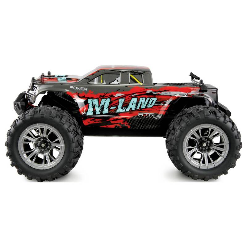 Amewi RC Monstertruck 1:16 4WD 48km/h ferngesteuertes Auto für Einsteiger 903g - 4260768517295