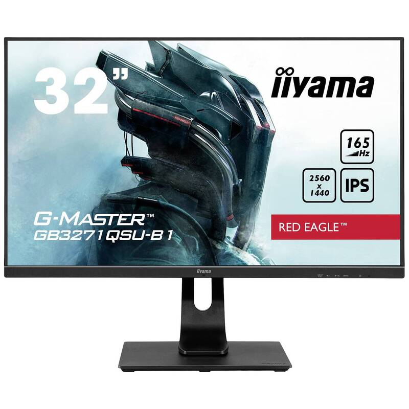 Iiyama G-MASTER Red Eagle GB3271QSU-B1 Gaming Monitor 80cm 2560x1440 DEFEKTWARE - 4948570118168