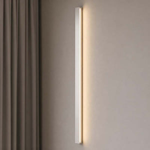 B-Ware Lucande Wandleuchte Kinsley LED dimmbar 90cm nickel weiß 3100 Lumen CCT 1340