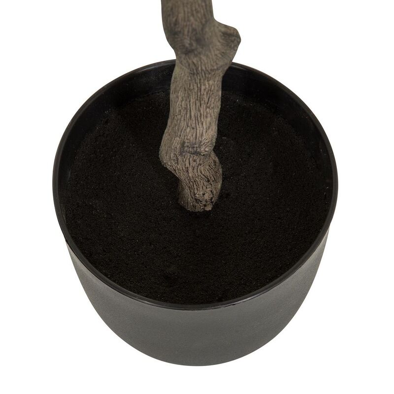 hjh OFFICE Kunstpflanze Kunstbaum OLIVE Kunststoff Zimmerpflanze Baum grün 120cm - 4064323017455
