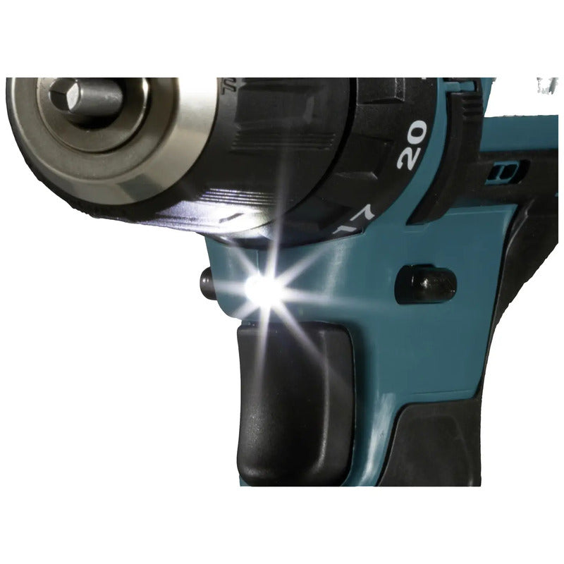 Makita Akku-Bohrschrauber DF333DZ 10.8V 4Ah ohne Akku kompakt vielseitig 2-Gang - 0088381872171