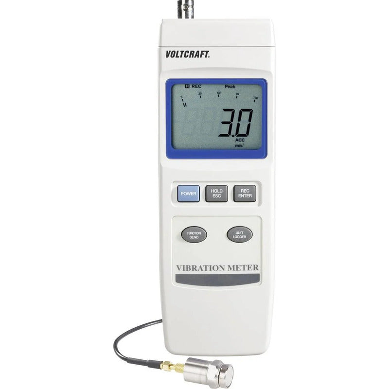 Voltcraft VBM-100 Vibrations Messgerät Datenlogger Vibration Messer - 4016138526028